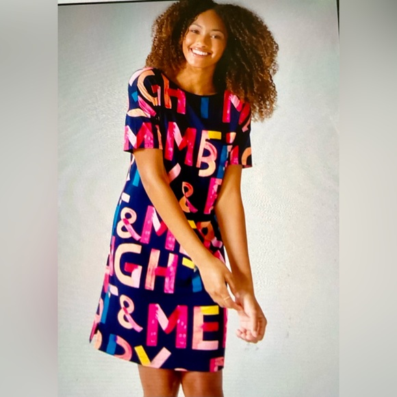 COPY - Soma Multi-colored modern nightshirt. Size S. NWOT - Picture 2 of 3